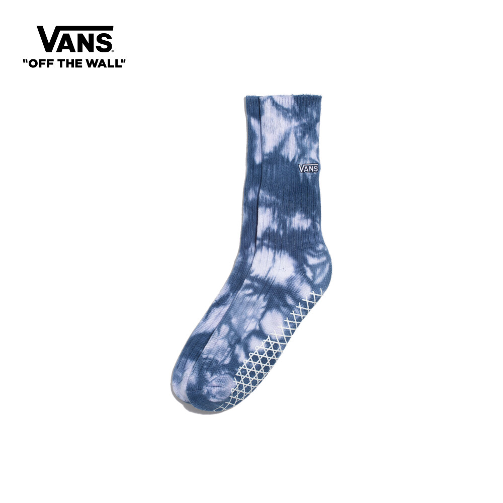 Vans Comfycush Crew Socks (Size 6.5 - 9, 1 Pack) Men BLUE VN000676LKZ1