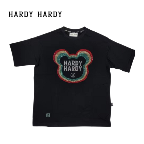 HARDY HARDY Classic Logo With Rainbow Bear Unisex T-Shirt